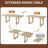 7 Piece Extendable Dining Set-1793756158