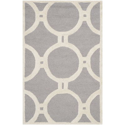Cambridge Hand Tufted Wool Geometric Rug