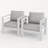 Bellewood 29.5" W Aluminum Patio Club Chairs-1576648219