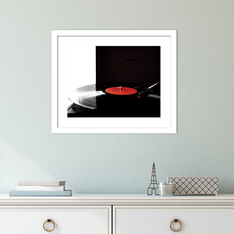 Spin by Alicia Abla, 14.25" H x 17.25" W x 0.8" D, Black Framed