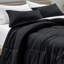 Polyester Solid Colour Bedspread-124131935-124131940