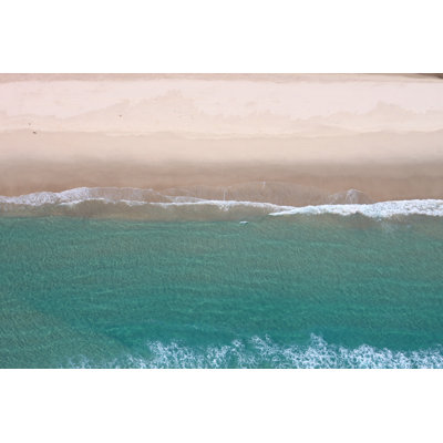 Ocean & Sand - Wrapped Canvas Print
