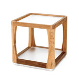 Limited 400 Outdoor Square Teak Side Table
