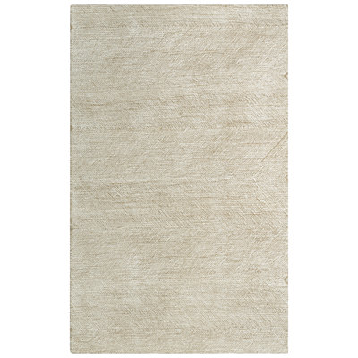 Tapis brun clair en laine touffeté à la main MoretinMarsh