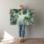 «Winter Stillness», art mural sur toile grand format - Décoration de salon, de chambre à coucher ou de bureau-592662244