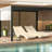  Quick Assembly S-shaped Pool Lounger, Ergonomic Design, Comfortable and Breathable, Essential for Outdoor Relaxation（Set of 4）-38979750-36024992