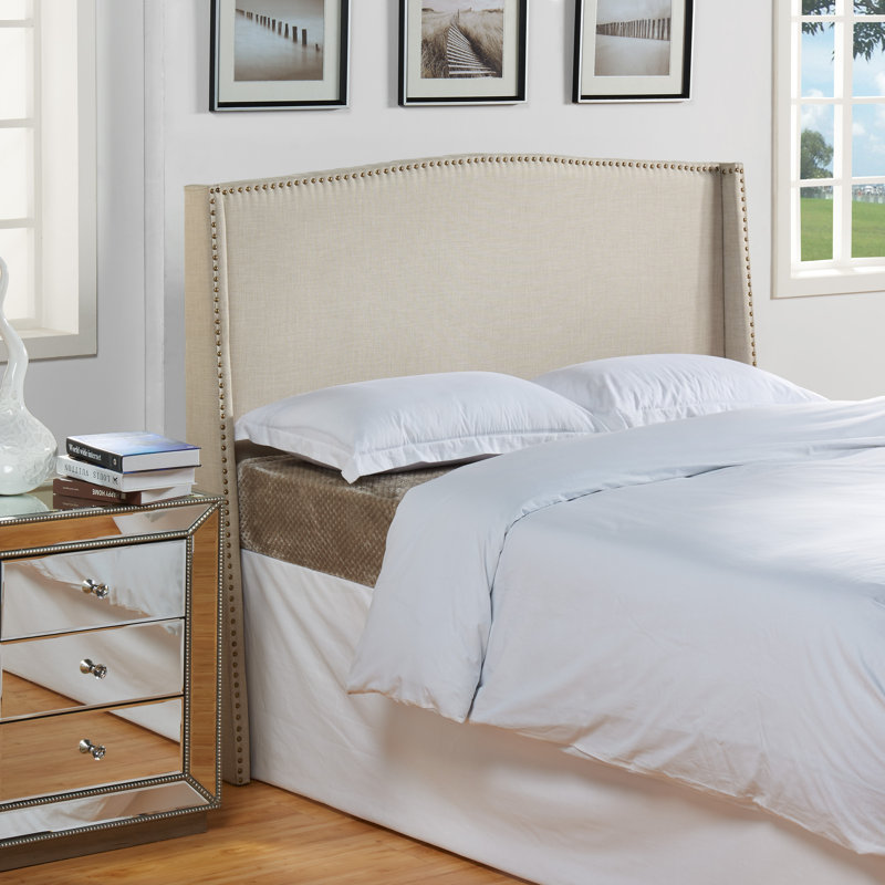 Stratford Upholstered Headboard, King / California King, Rio Linen