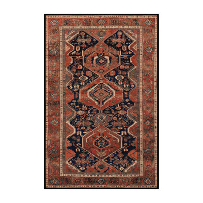 Tapis brun lavable à la machine