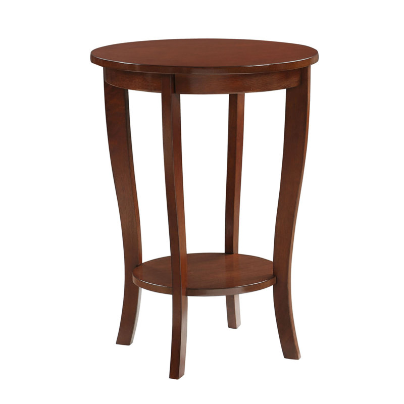 Table de bout ronde Carbin, Espresso