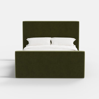 Linen Upholstered Platform Bed