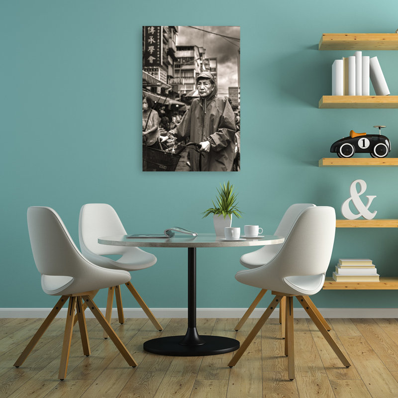 Portrait d'une ville asiatique contemporaine, H 36 po x l 24 po