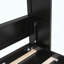 Grand lit escamotable avec armoires de rangement-650453113-650453114