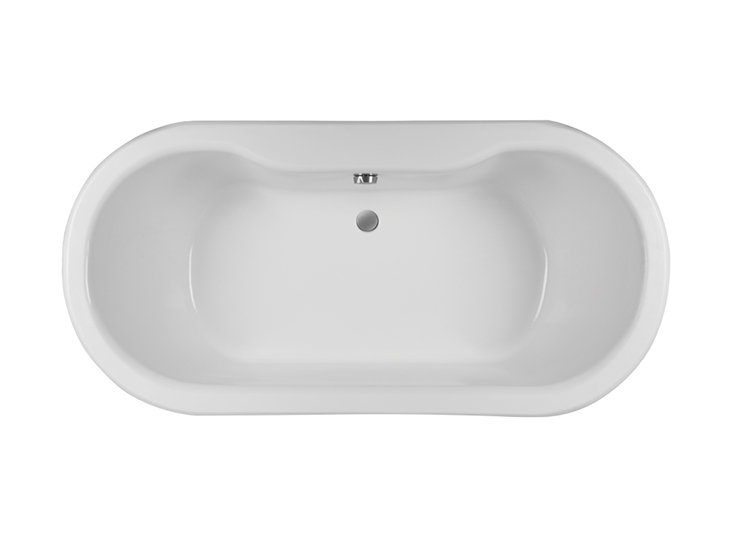 MTI Solutions Freestanding Soaker Tub - Matte