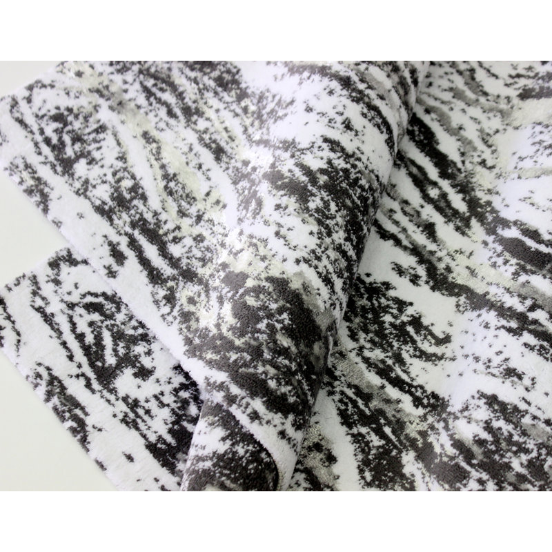 Ceylan, Single - 36" L x 24" W, Gray/Silver