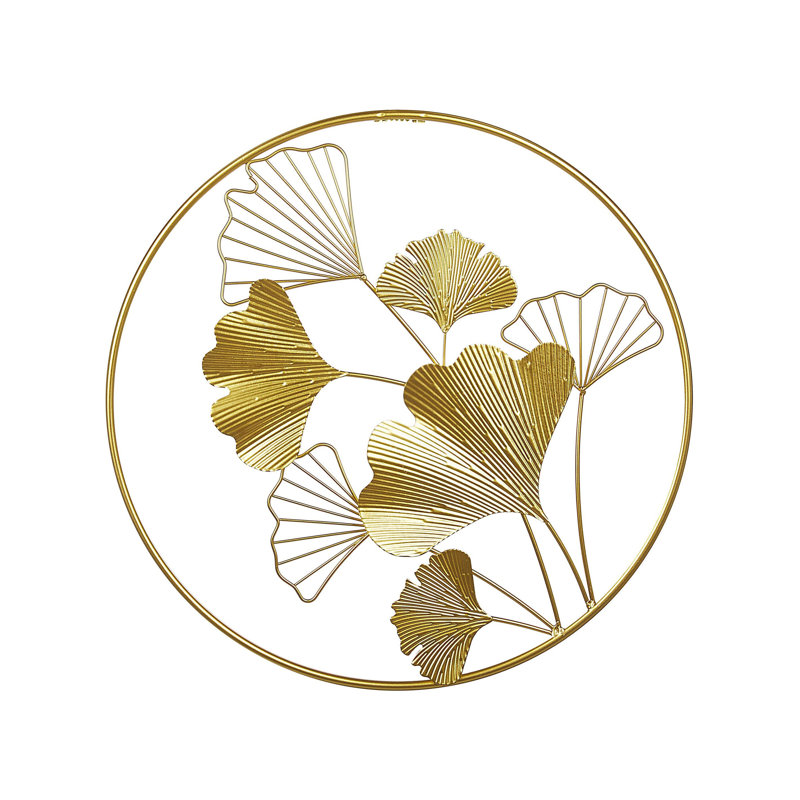 Gracie Plants & Flowers Wall Decor on Metal