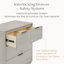 Commode Forever à 4 tiroirs avec table à langer et tiroirs emboîtables - Certifiée Greenguard Gold - Collection Classiques-128705624