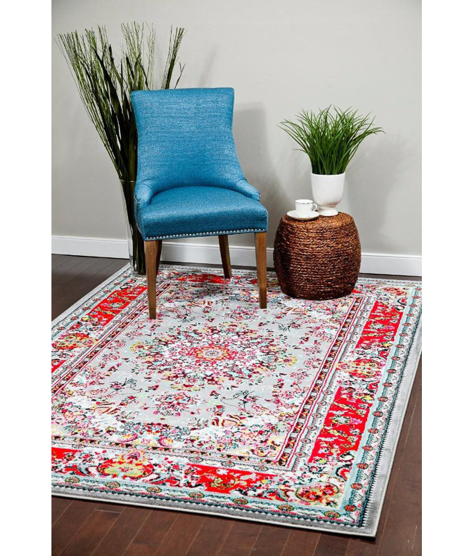 Blocher Oriental Indoor Rug, 5' x 7'