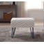 48.3cm Wide Rectangle Chevron Standard Ottoman-5467366