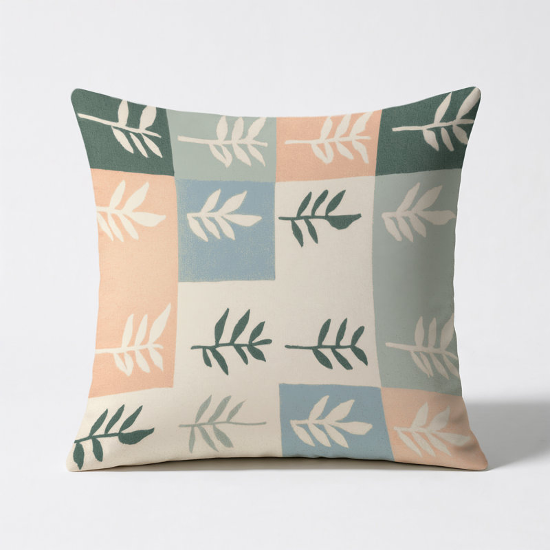 Autumn Harmony Indoor And Outdoor Throw Pillow, Square 16"