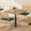 Chaise en bois massif vert