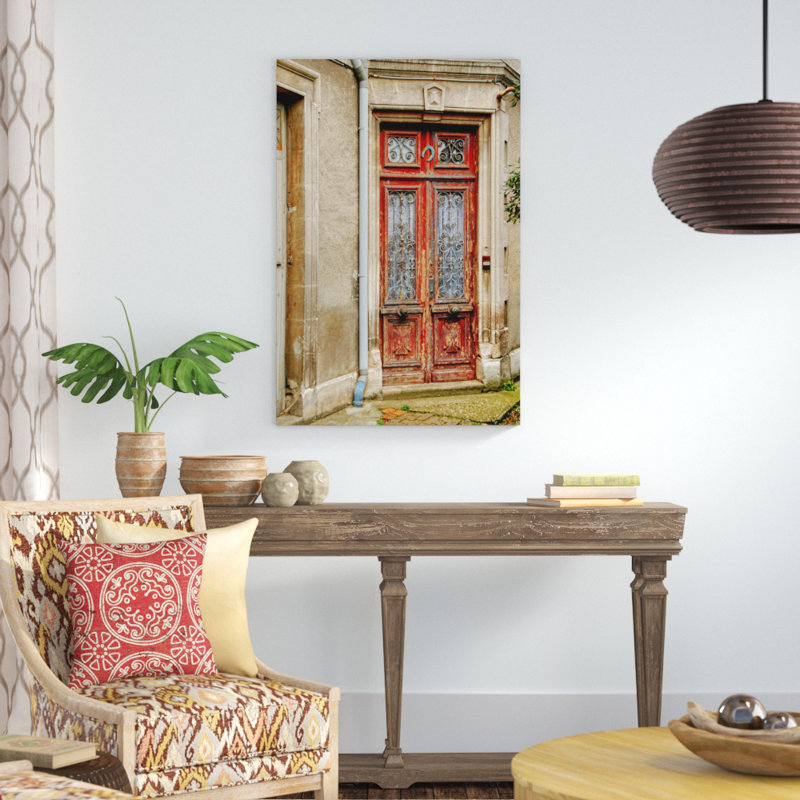 «Weathered Doorway I», photographie sur toile, H 48 po x l 32 po
