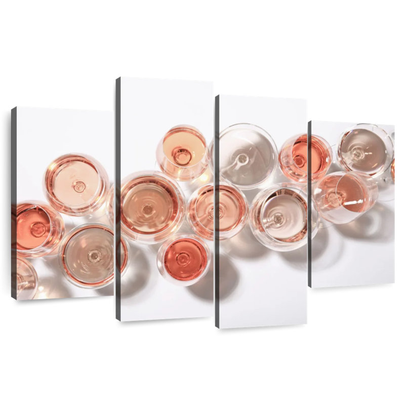 Yarlin Rose Wine For Everyone, 54" H x 84" W