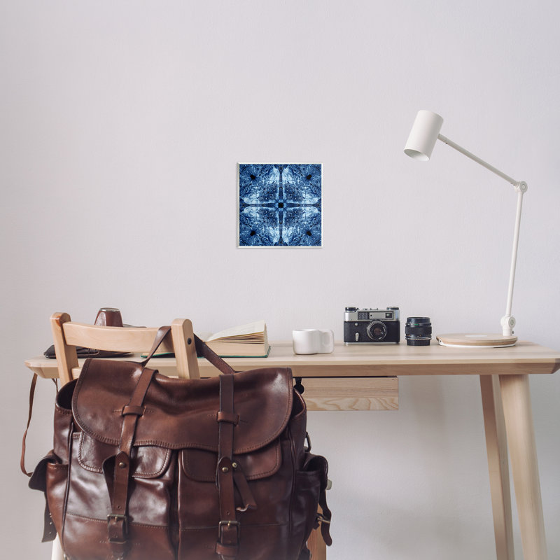 Modern Mosaic Pattern Wall Plaque Art by El Perkin