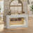 55" Console Table With LED Light,Wooden Entryway Tables,Sofa Tables-1209420772
