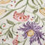 Tilda Floral Green Square Throw Pillow Cover