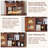 Computer Desk With 90 Degree Rotating Desktop, 43X70 Inch Office Desk With Storage Drawer And Cabinets, Gaming Desk With Shelves, Writing Desk For Study, Work Desk For Home (Old SKU:N733P279101D)-123266641