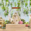 Wildflowers White/Pink/Brown/Green 2 Quart Tea Kettle