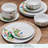 Studio Nova Underwater Life 12-Piece Porcelain Dinnerware Set, Service For 4