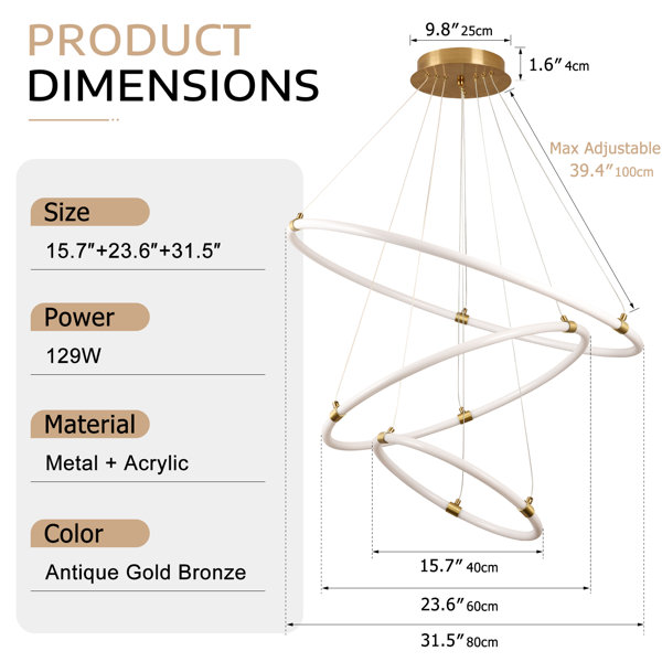 Dimensions du produit