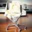 Coussin décoratif à imprimé floral rose-30721261-30721264