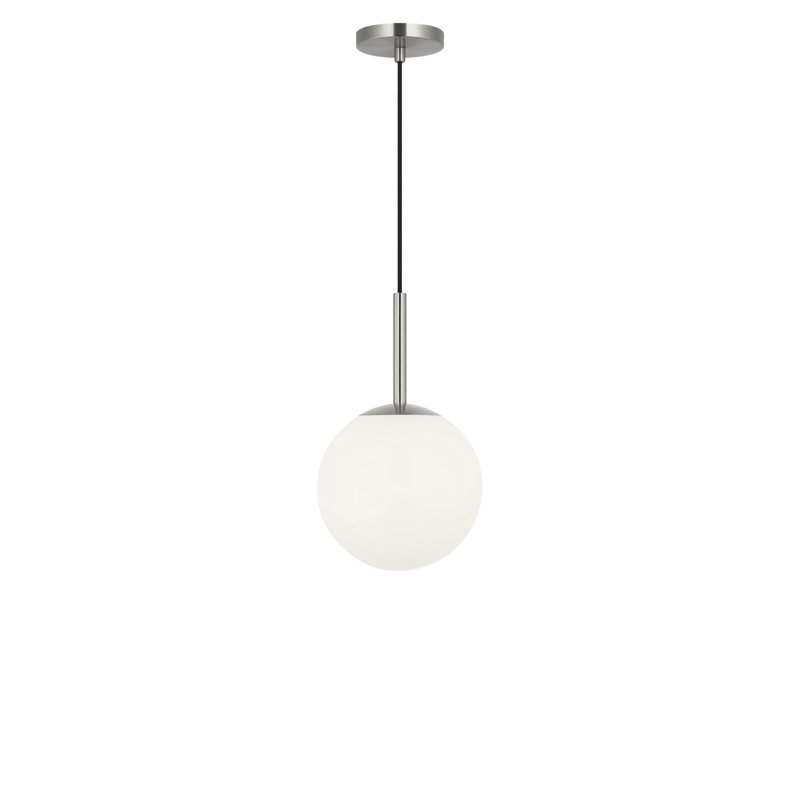 Luminaire suspendu Nube, Nickel brossé, Non