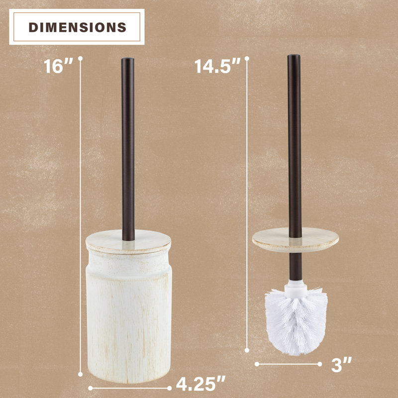 Porte-brosse de toilette Rustic Luxe