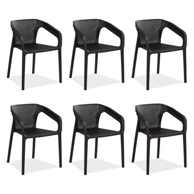 Waterville Stacking Patio Dining Armchair