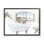 «Cheetah Duo Bathaign Bathroom Scene» par Lanie Loreth - cadre flottant, impression sur bois
