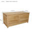 Large Camrose Teak Deck Box