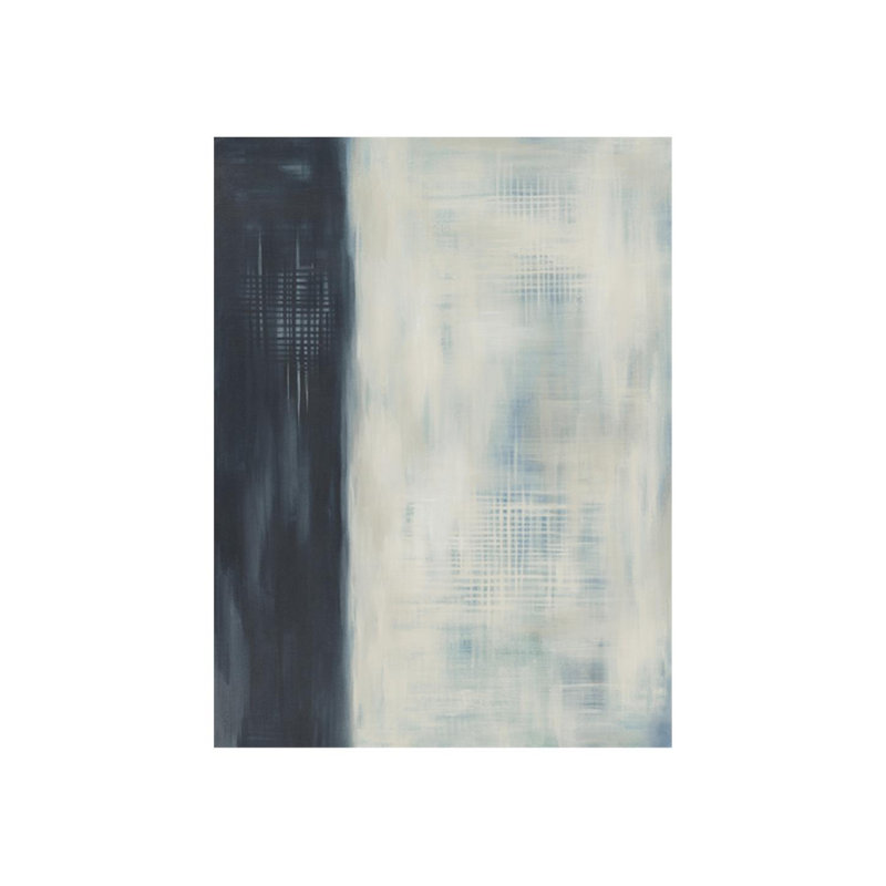 Ébène et ivoire par Barclay Butera - impression, H 53 po x l 40 po x P 1,5 po, Texture à motif