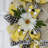 Bumble Bee Ribbon Summer Wreath Handmade