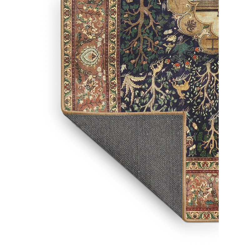 Oriental Indoor Rug, Rectangle 5' x 8'