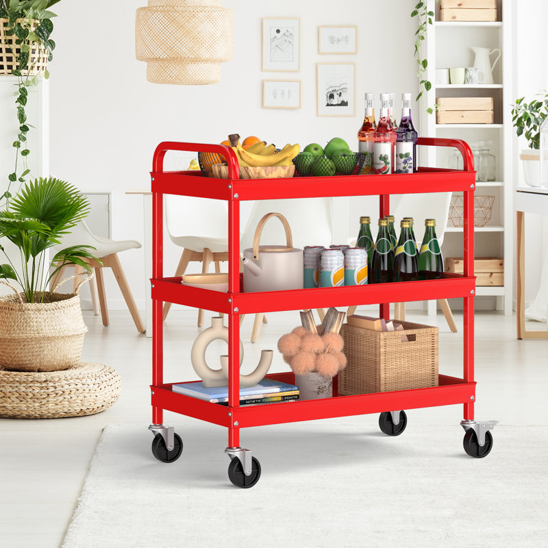 78cm H x 71cm W Utility Cart with Wheels