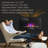 Herakleitos Black Electric Fireplace with 5118 BTU-983194968