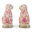 Porcelain Bunny Figurines Pair