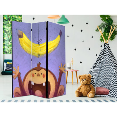 Kaylah 172cm H Folding Room Divider