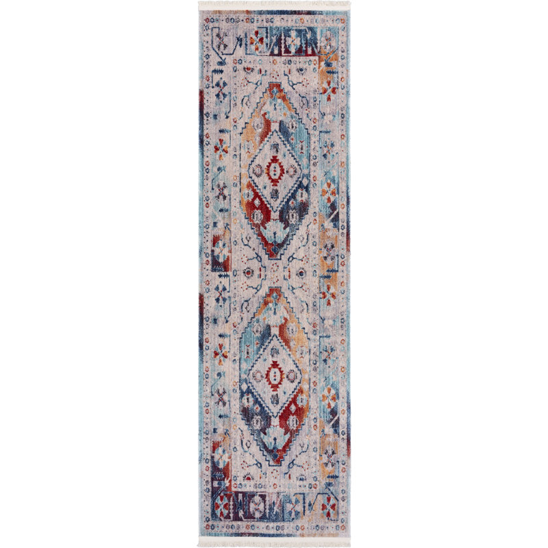 McKellen Oriental Indoor Rug, Runner 2'2" x 7'7"