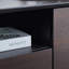 TV Stand with Open Shelf & Steel Legs-318200090