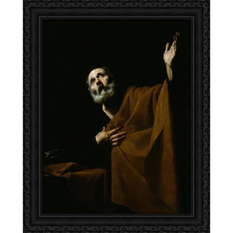Saint-Pierre pénitent (1628-32), H 24 po x l 19 po