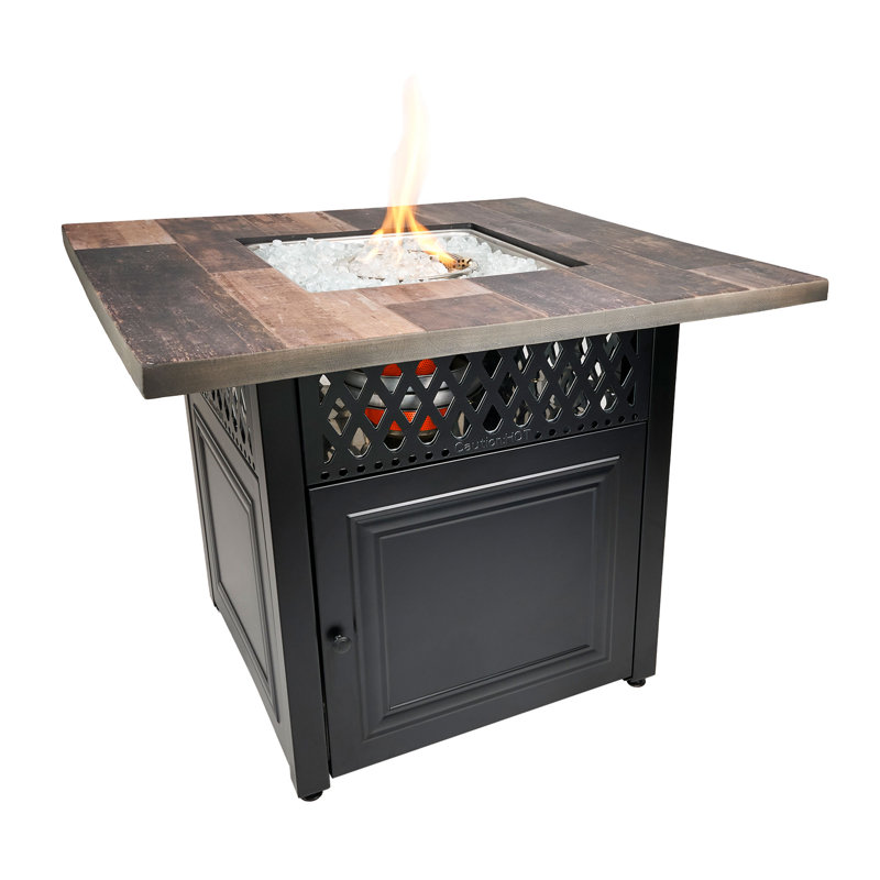 Table de foyer au gaz LP Dualheat Endless Summer Piper